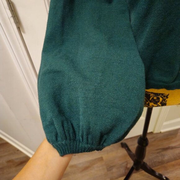 Baltic Born/Sugarlips Nielsen Turtleneck Sweater Emerald Green Size M NWT - Picture 8 of 11